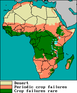 famine areas