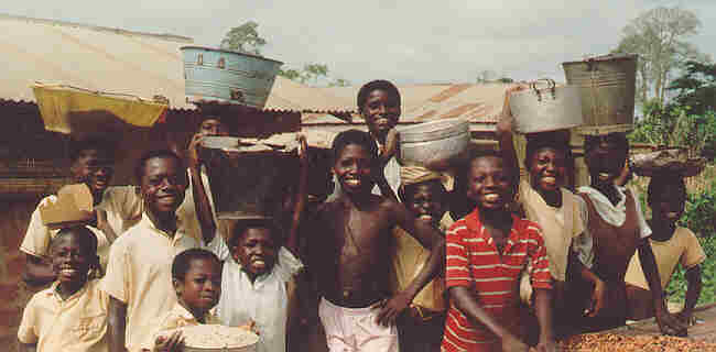 Ghanaian children